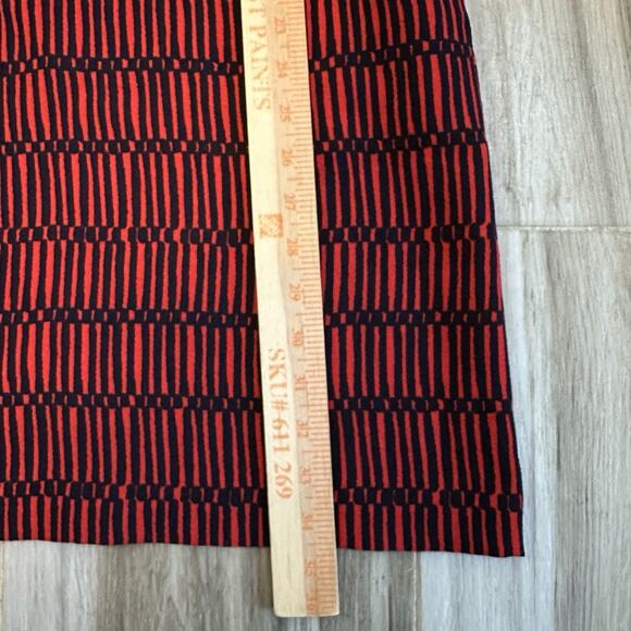 Boden Easy Notch Tunic Dress size 8R Red And Navy Casual Classic Career Holiday - Picture 10 of 10
